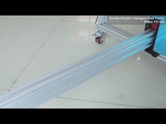 दीवार भित्ति के लिए औद्योगिक डबल नोजल 3 डी दीवार प्रिंटिंग मशीन इंकजेट प्रिंटर