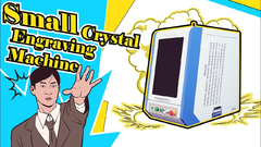 यूवी लेज़र तकनीक से बनाई गई शानदार 3D क्रिस्टल नक्काशी ☘