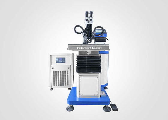 पोर्टेबल मोल्ड मरम्मत और तार व्यास 0.1mm-0.6mm के लिए पानी ठंडा लेजर वेल्डिंग मशीन