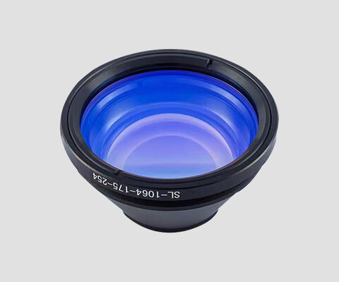 एफ-थीटा लेजर मार्किंग फील्ड लेंस 355nm 1064nm 10600nm 10.6um फाइबर एमओपीए यूवी सीओ2 लेजर एनग्रेविंग मशीनों के लिए