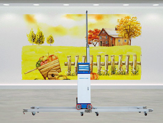 दीवार इंकजेट प्रिंटर 9600DPI उच्च संकल्प इनडोर और आउटडोर दीवारों के लिए दीवार प्रिंटर पर प्रत्यक्ष